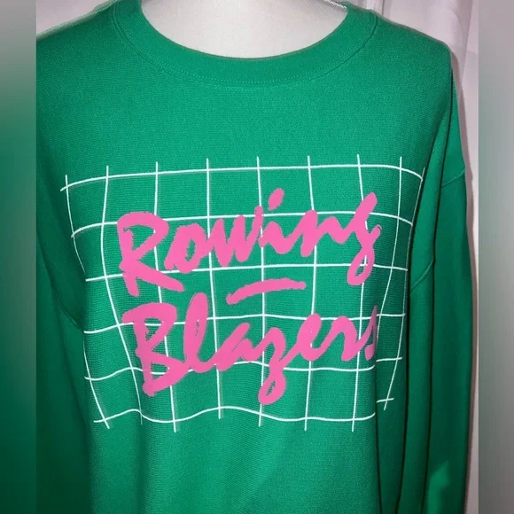 Rowing Blazers Green 90s Retro Sweatshirt